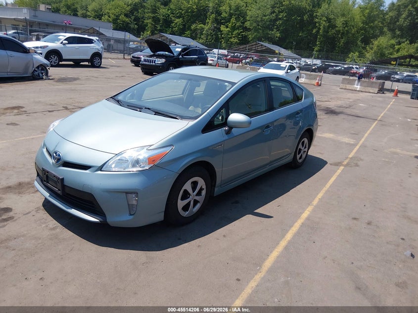 2014 Toyota Prius, Normal Wear & Tear, IAAI, VIN JTDKN3DU0E1778860 — photo 2