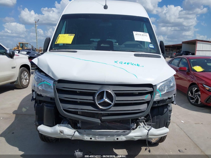 2026 Mercedes-Benz Sprinter 2500 High Roof 4-Cyl Diesel VIN: W1Z4KGHY9TT605210 Lot: 45514212
