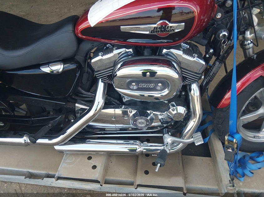 2012 Harley-Davidson Xl1200 C VIN: 1HD1CT317CC403279 Lot: 45514226