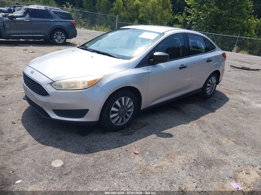 Vin: 1fadp3e23hl312161, lot: 46012460, ford focus s 20172
