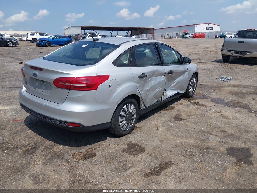 Vin: 1fadp3e23hl312161, lot: 46012460, ford focus s 20174