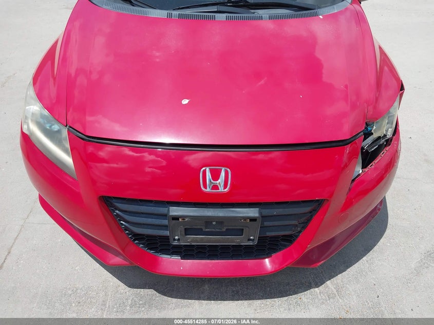 2012 Honda Cr-Z VIN: JHMZF1D40CS004307 Lot: 45514285