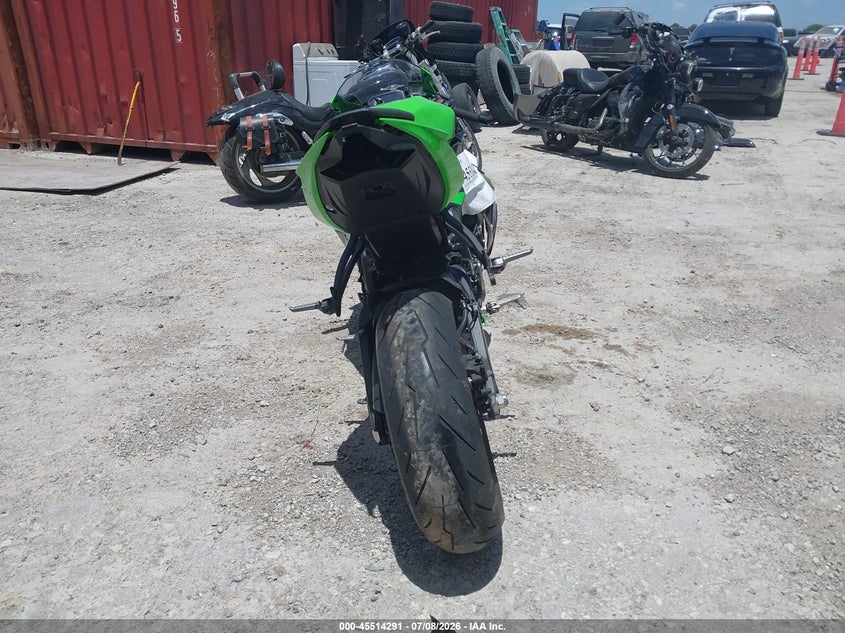 2024 Kawasaki Zx636 K VIN: JKBZXJJ10RA008287 Lot: 45514291
