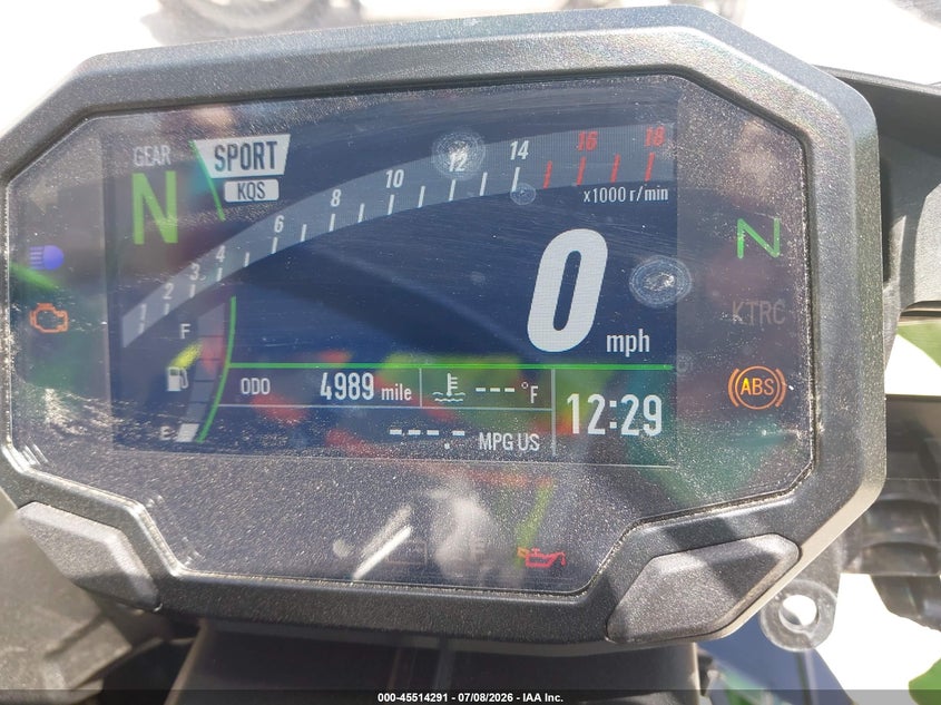 2024 Kawasaki Zx636 K VIN: JKBZXJJ10RA008287 Lot: 45514291