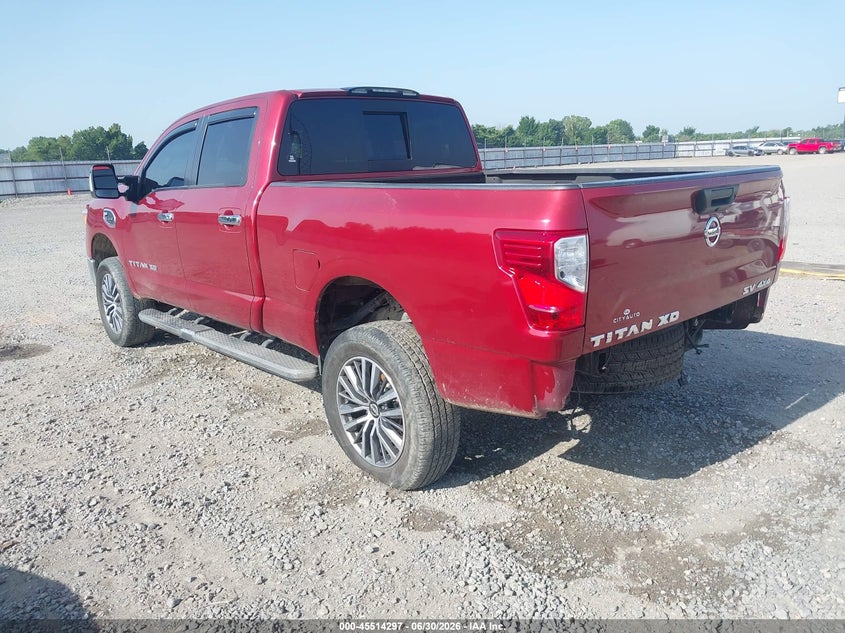 2017 NISSAN TITAN XD auction photo 3