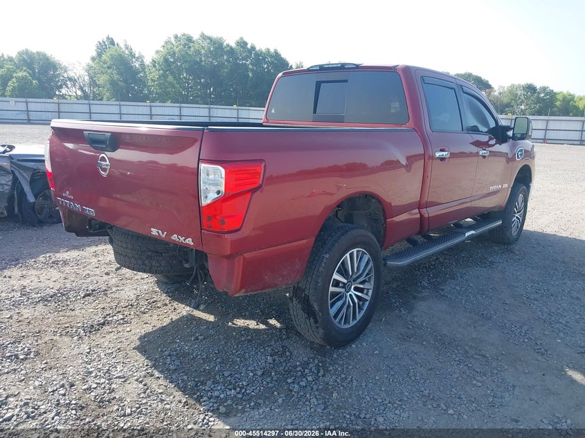 2017 NISSAN TITAN XD auction photo 4
