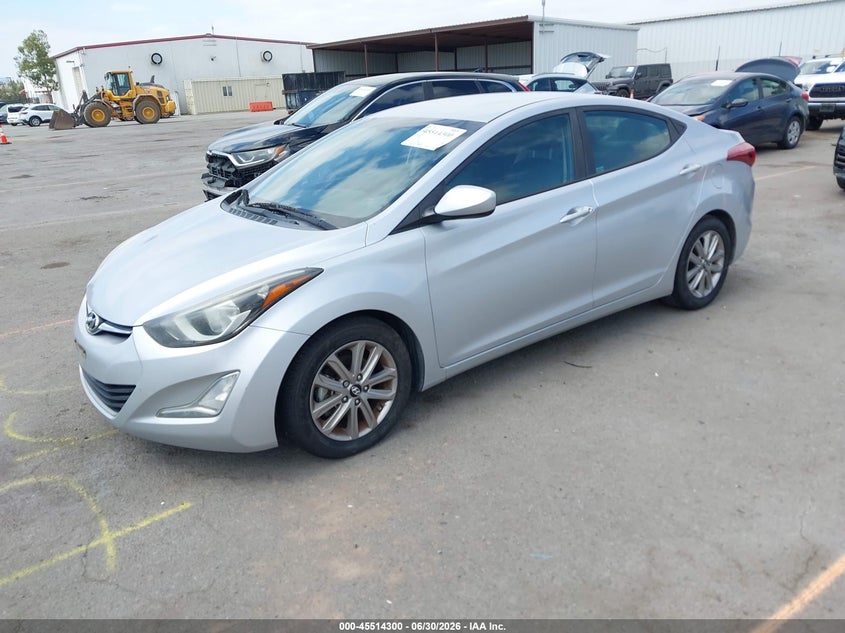 2014 Hyundai Elantra Se 5NPDH4AE5EH492336 photo 1