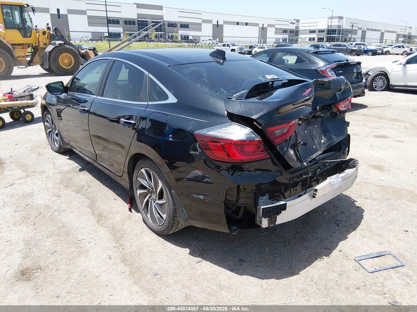 Vin: 19xze4f9xle005062, lot: 46012523, honda insight touring 20203