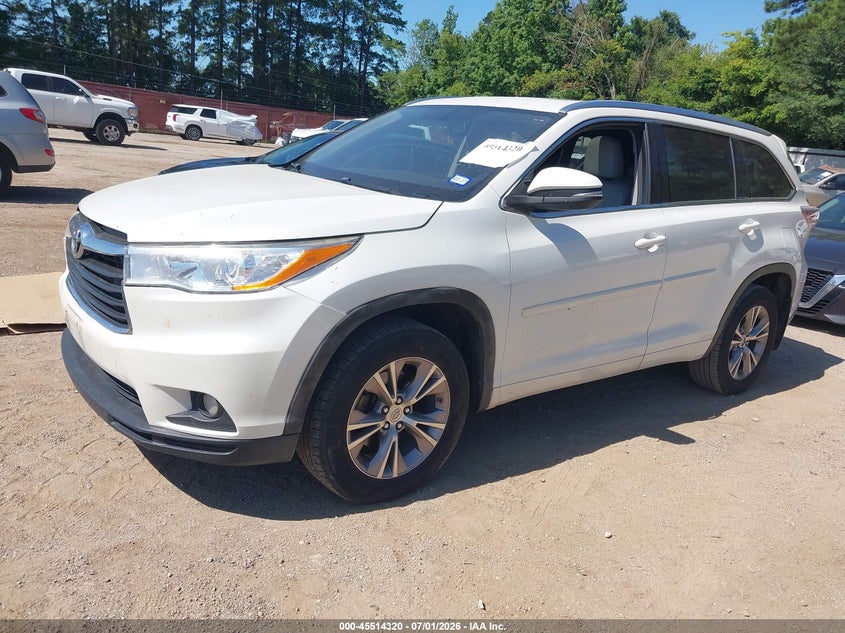 2015 TOYOTA HIGHLANDER SPORT UTILITY VEHICLE 3.5L V-6 DOHC, VVT, 270HP