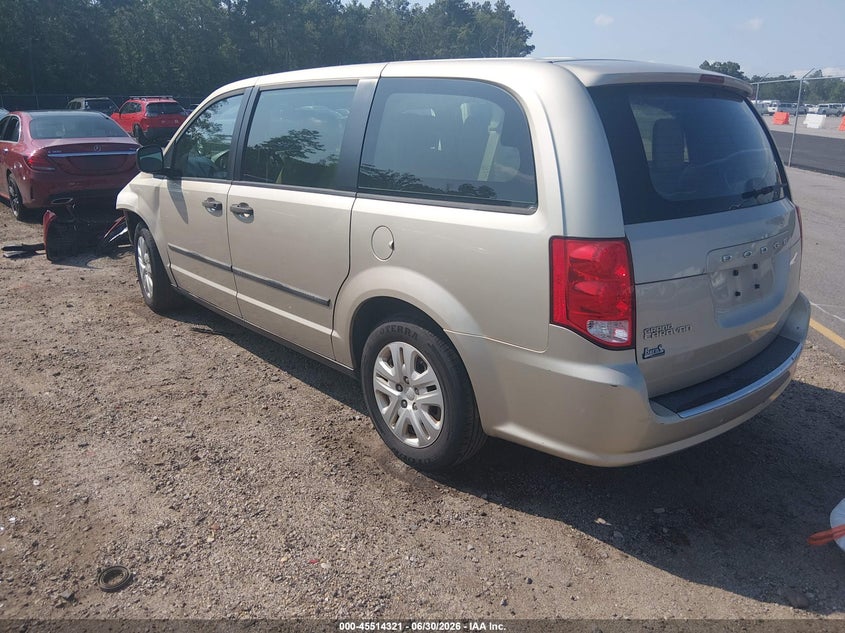 Vin: 2c4rdgbg9er328027, lot: 46012537, dodge grand caravan american value pkg 20143