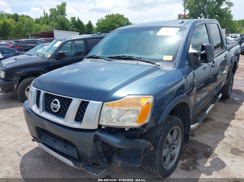 2014 Nissan Titan Pro-4X VIN: 1N6BA0EC9EN510119 Lot: 45514326