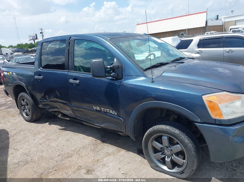 2014 Nissan Titan Pro-4X VIN: 1N6BA0EC9EN510119 Lot: 45514326