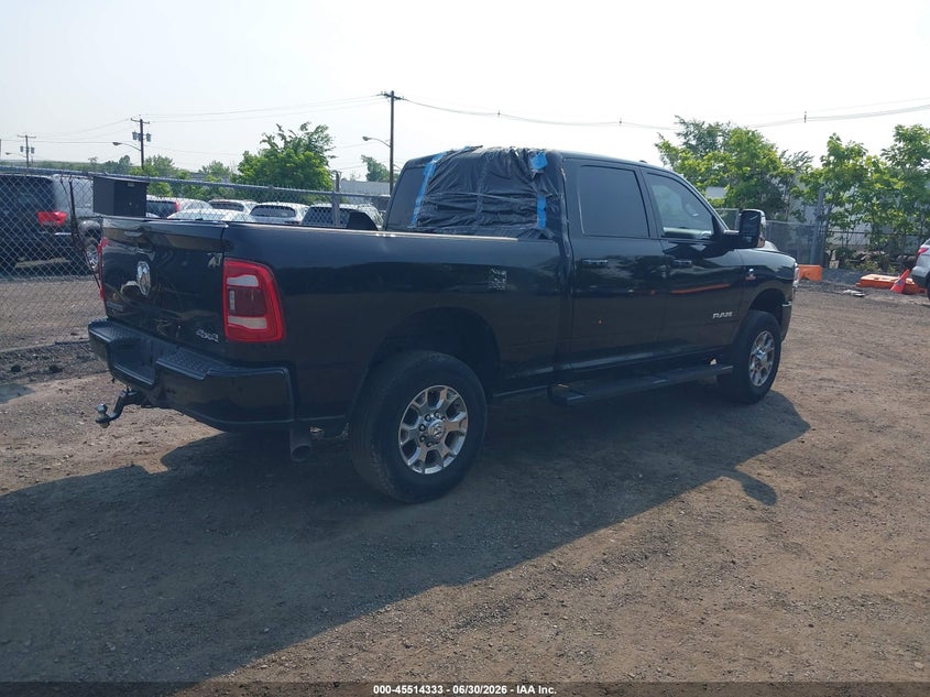 Vin: 3c6ur5fl5pg570286, lot: 46012549, ram 2500 laramie  4x4 6'4 box 20234