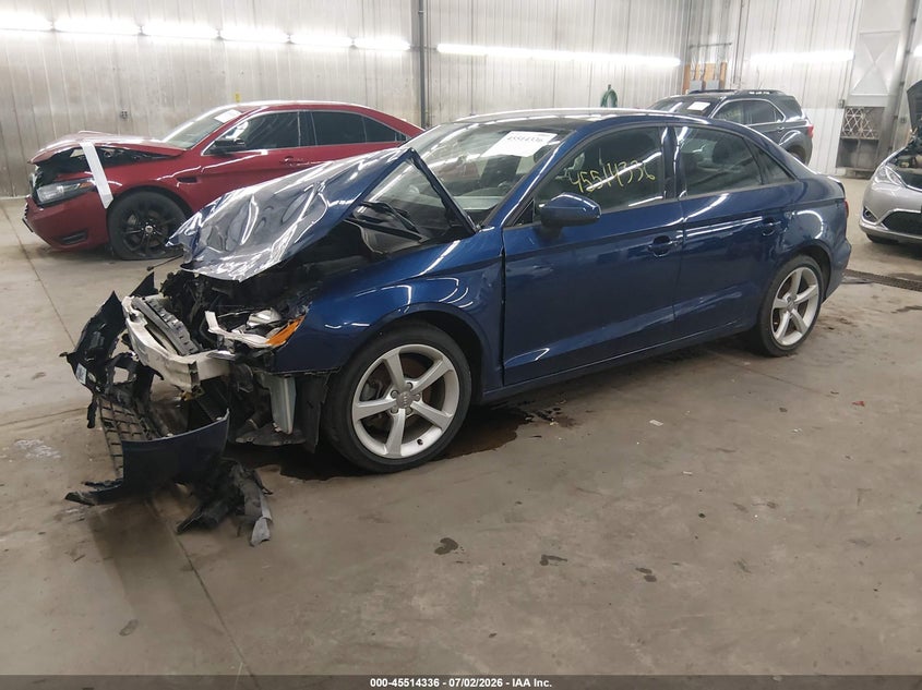 Vin: wauacgff7f1026062, lot: 46012553, audi a3 1.8t premium 20152
