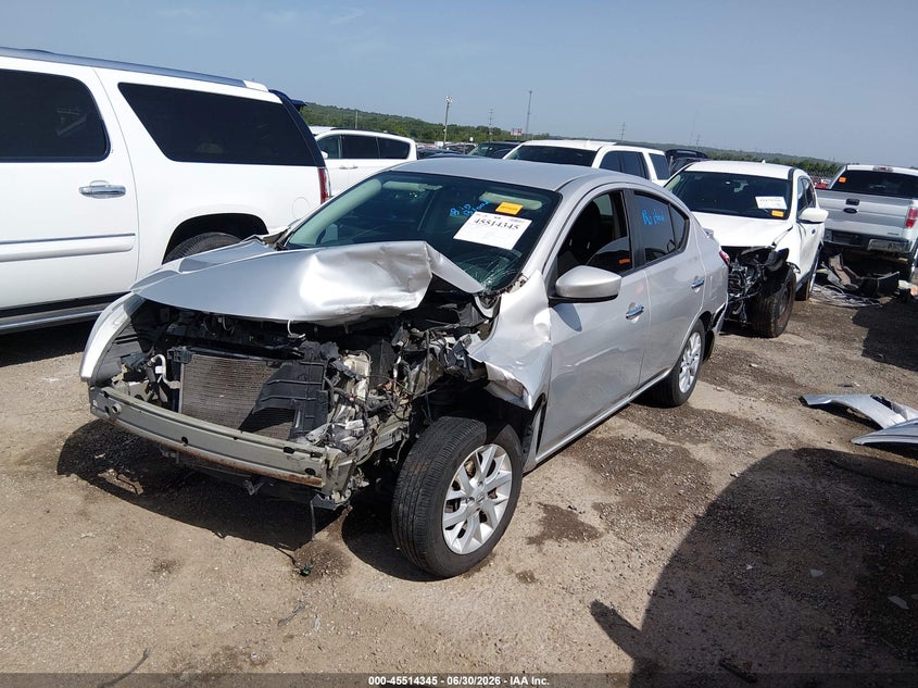 Vin: 3n1cn7ap4jl867251, lot: 46012561, nissan versa 1.6 sv 20182