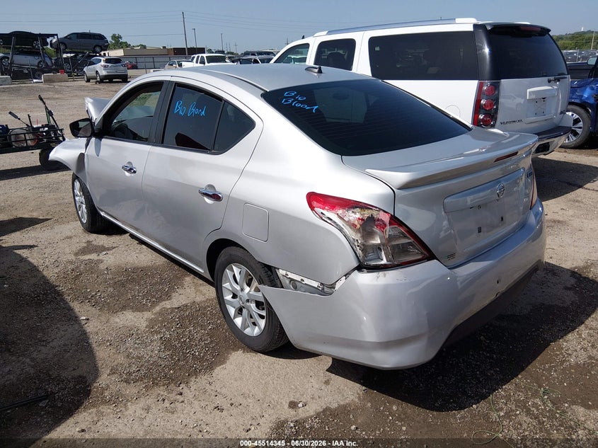 Vin: 3n1cn7ap4jl867251, lot: 46012561, nissan versa 1.6 sv 20183