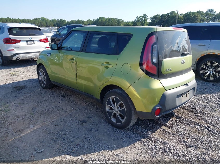 2015 KIA SOUL HATCHBACK 1.6L I-4 DI, DOHC, VVT, 130HP