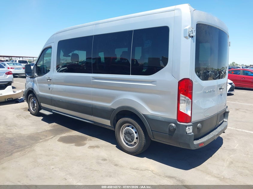 Vin: 1fbax2cg2rka67970, lot: 46012587, ford transit-350 passenger van xl 20243