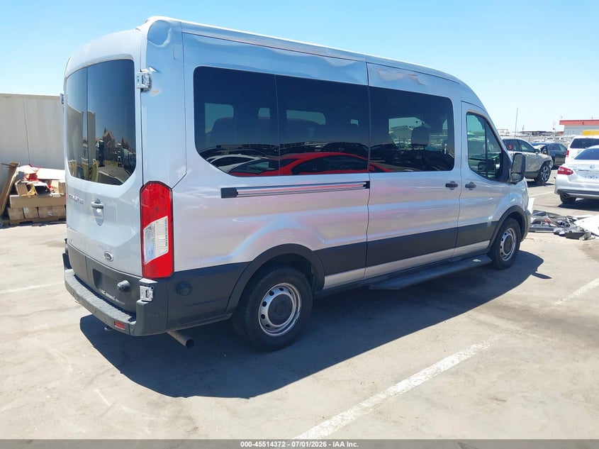 Vin: 1fbax2cg2rka67970, lot: 46012587, ford transit-350 passenger van xl 20244