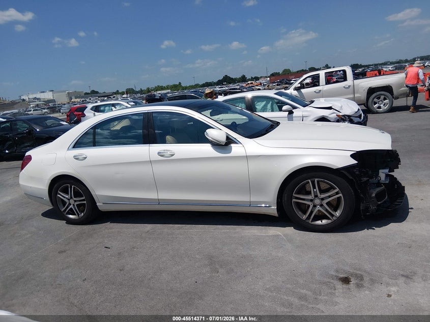 2016 Mercedes-Benz S 550 4Matic VIN: WDDUG8FBXGA214265 Lot: 45514371