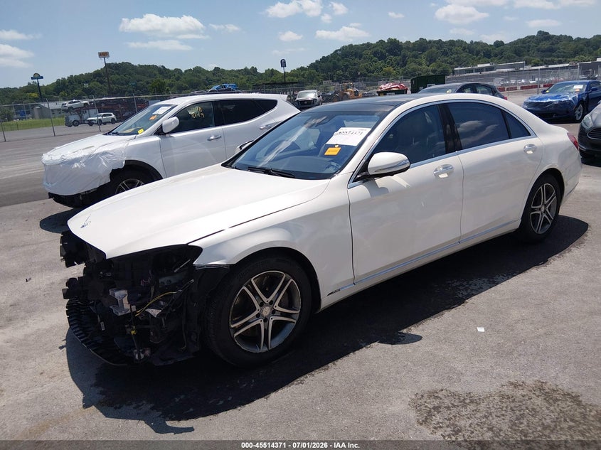 2016 MERCEDES-BENZ S 550 auction photo 2