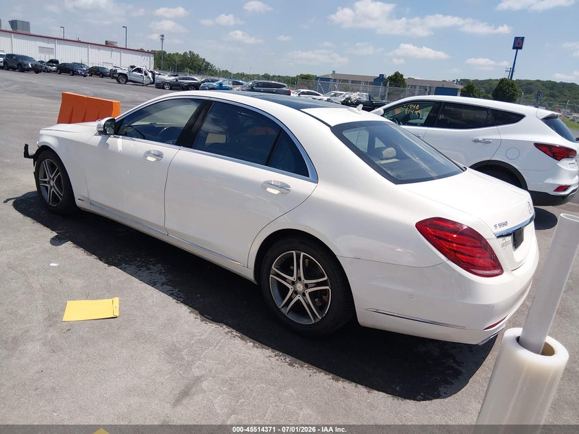 2016 MERCEDES-BENZ S 550 auction photo 3