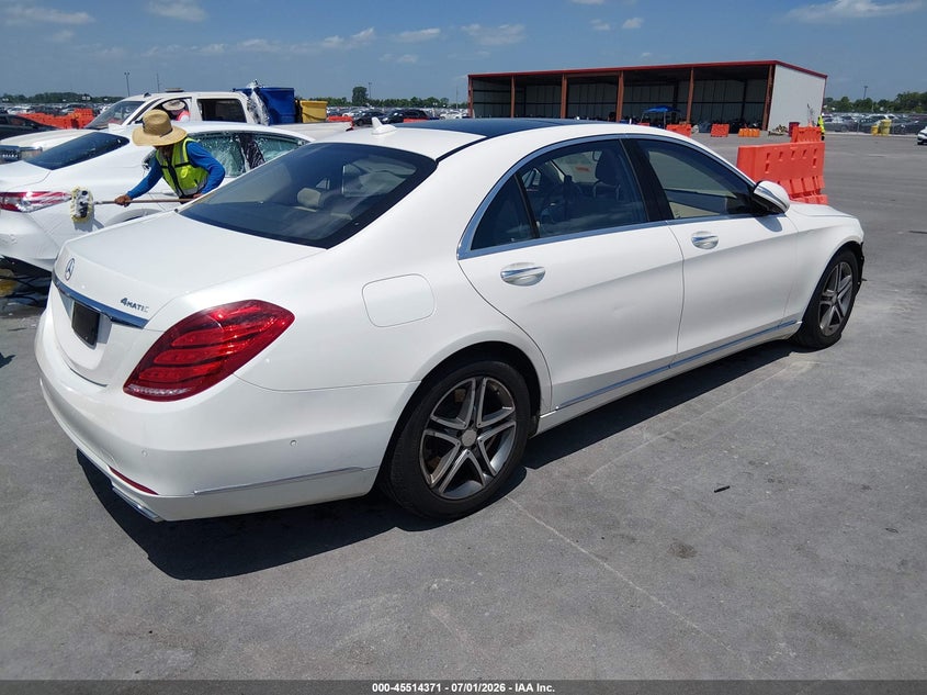 2016 MERCEDES-BENZ S 550 auction photo 4