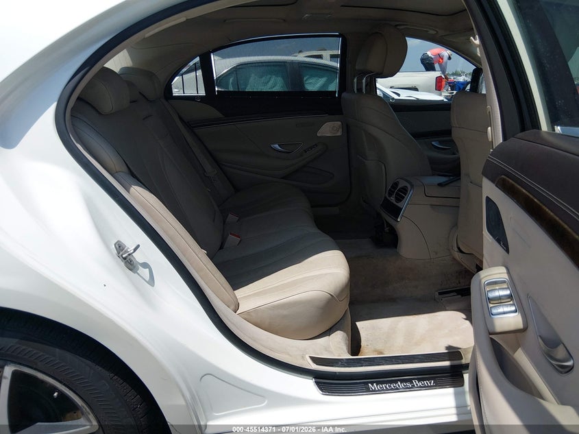 2016 MERCEDES-BENZ S 550 auction photo 8