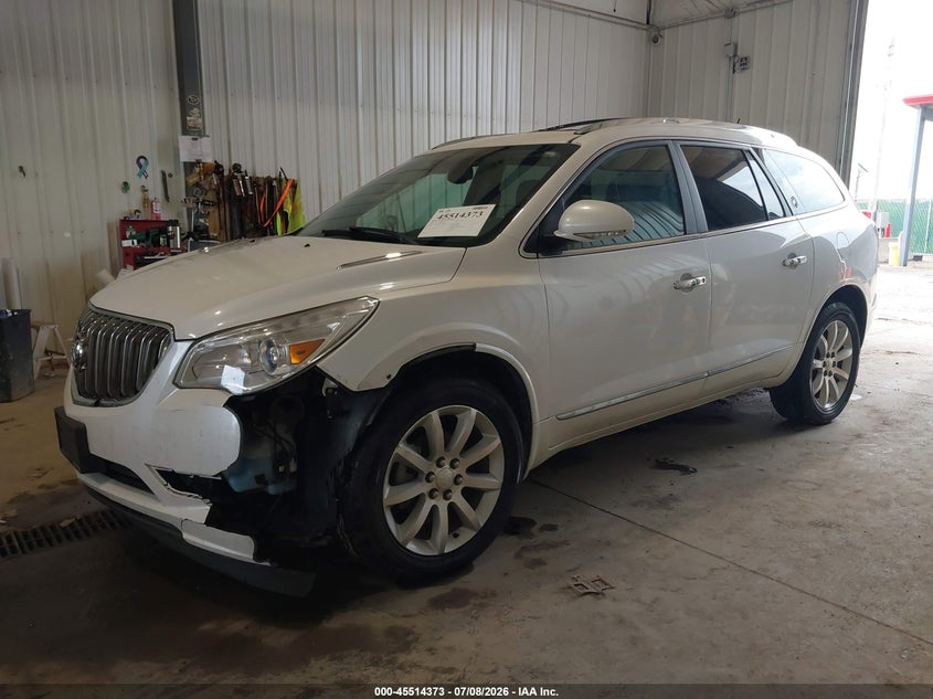 Vin: 5gakvckd6hj323990, lot: 46012589, buick enclave premium 20172
