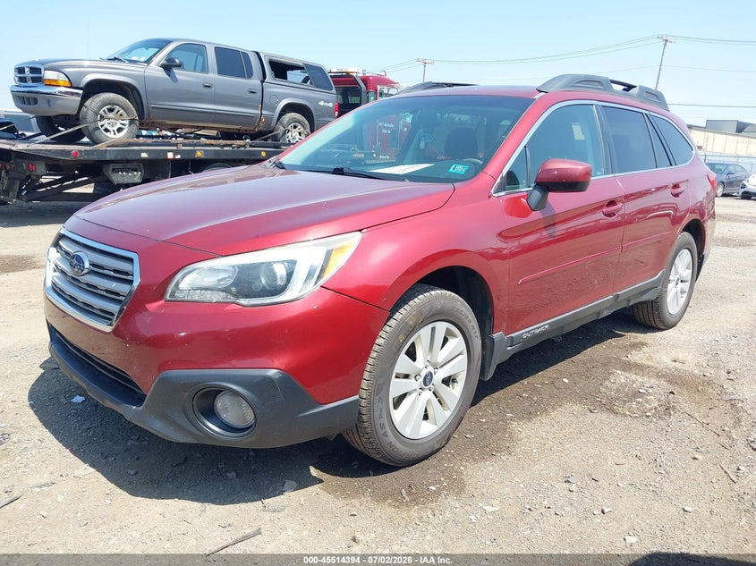 Vin: 4s4bsadc1g3255208, lot: 46012610, subaru outback 2.5i premium 20162