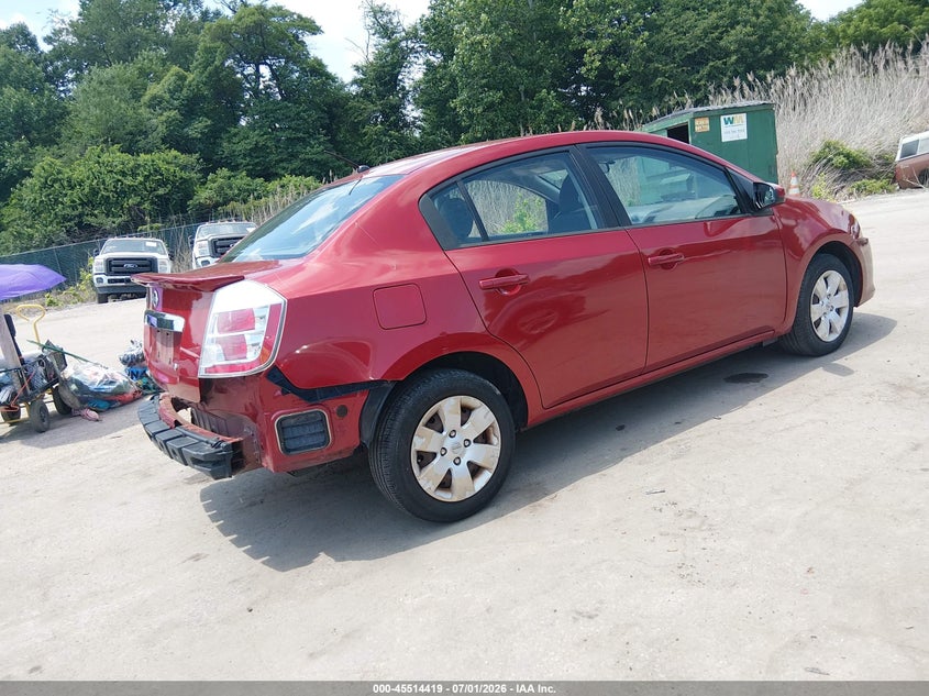2012 NISSAN SENTRA auction photo 4