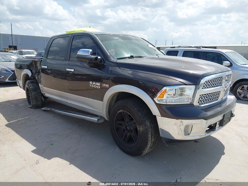 Vin: 1c6rr7nt4hs690917, lot: 46012648, ram 1500 laramie  4x4 5'7 box 2017 img_1