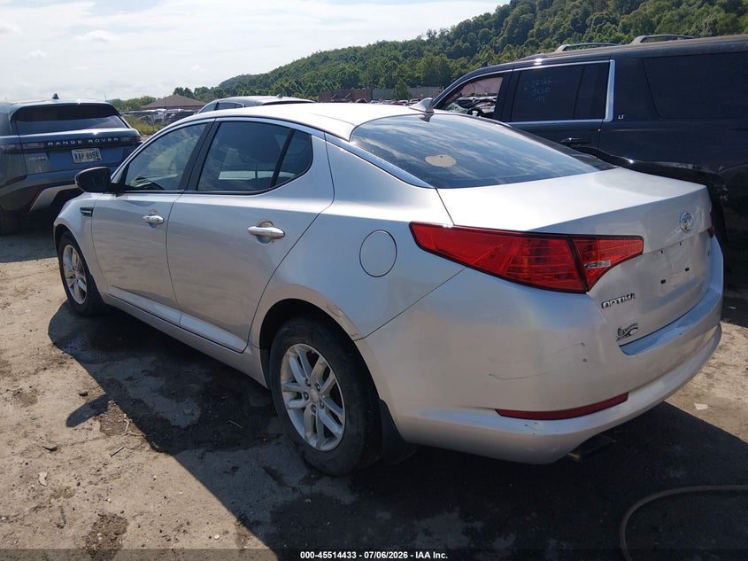 Vin: knagm4a77c5291753, lot: 46012649, kia optima lx 20123
