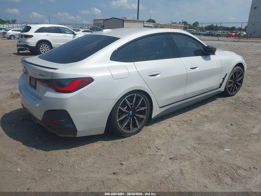 Vin: wby73aw02pfp87848, lot: 46012707, bmw i4 edrive40 20234