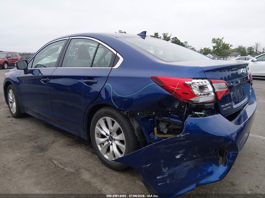 Vin: 4s3bnah66g3017967, lot: 46012708, subaru legacy 2.5i premium 20163