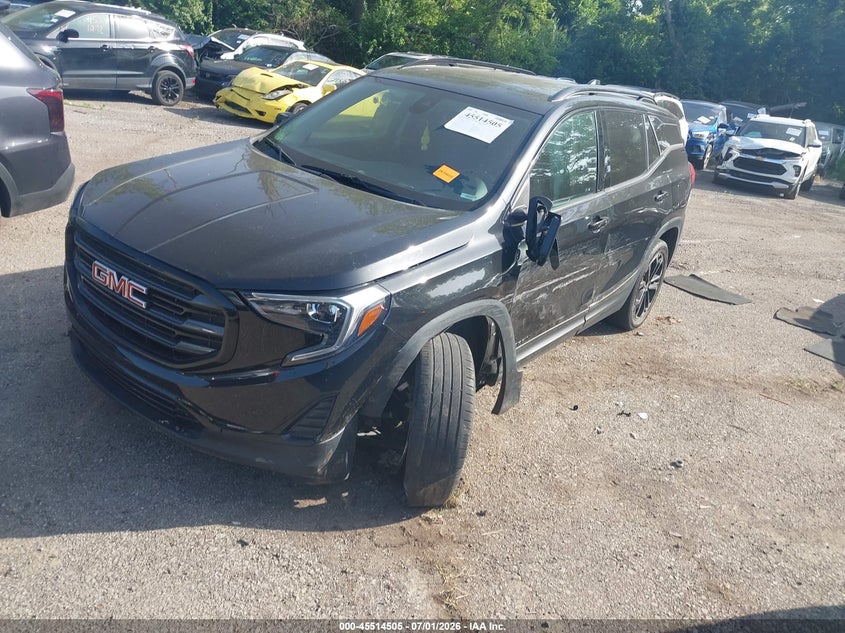 Vin: 3gkalmevxll271196, lot: 46012721, gmc terrain fwd sle 20202