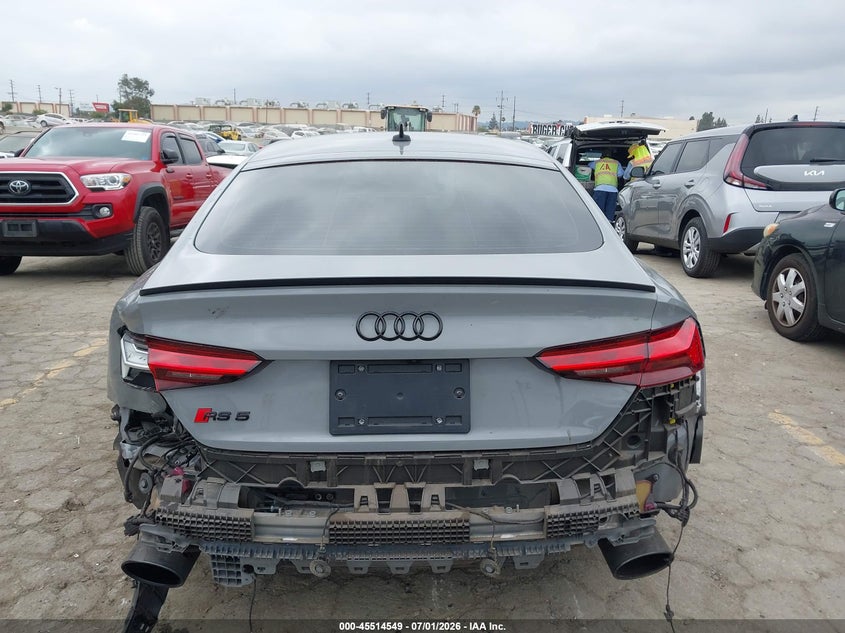 2022 Audi Rs 5 Sportback Tfsi Quattro Tiptronic VIN: WUAAWCF57NA901801 Lot: 45514549