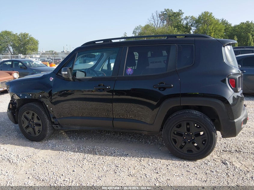 2018 Jeep Renegade Trailhawk 4X4 VIN: ZACCJBCBXJPH97307 Lot: 45514561