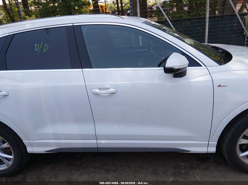 2024 Audi Q3 Premium 45 Tfsi S Line Quattro Tiptronic VIN: WA1DECF38R1052175 Lot: 45514586