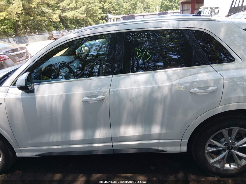 2024 Audi Q3 Premium 45 Tfsi S Line Quattro Tiptronic VIN: WA1DECF38R1052175 Lot: 45514586