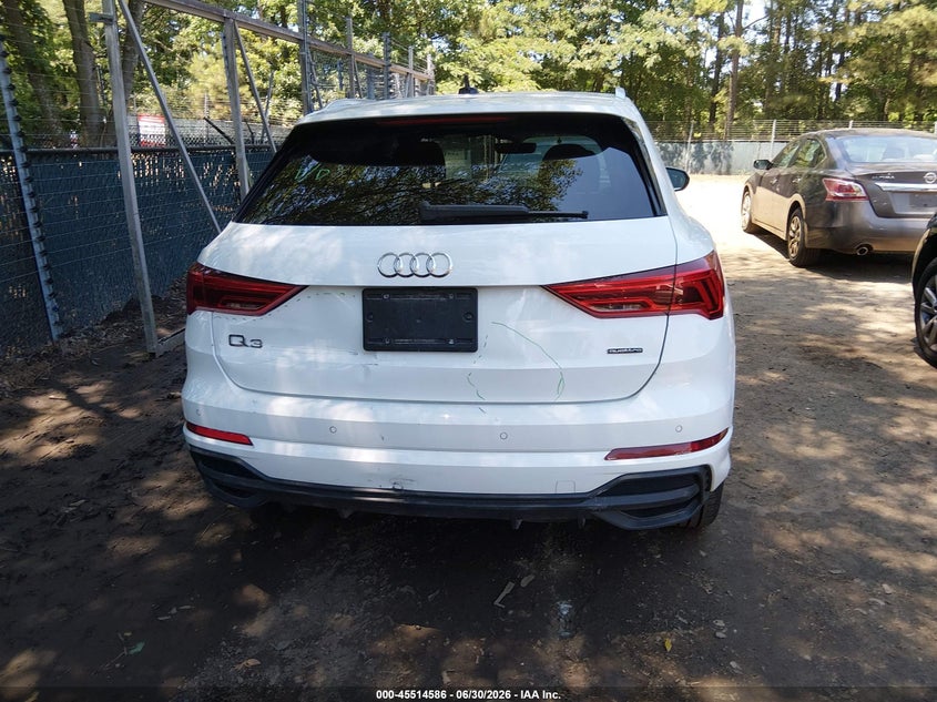 2024 Audi Q3 Premium 45 Tfsi S Line Quattro Tiptronic VIN: WA1DECF38R1052175 Lot: 45514586