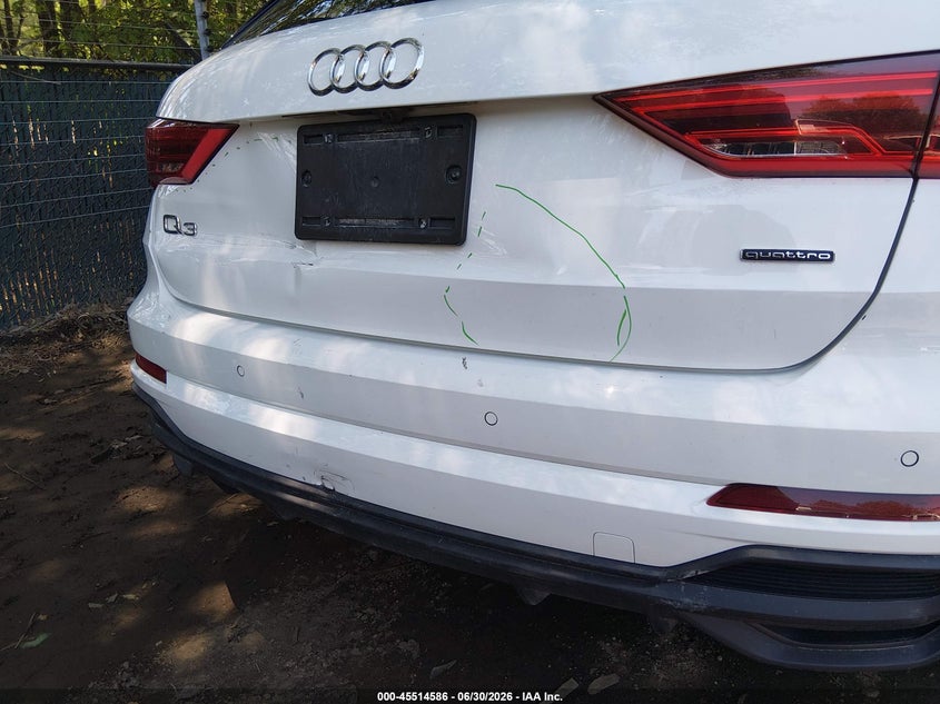 2024 Audi Q3 Premium 45 Tfsi S Line Quattro Tiptronic VIN: WA1DECF38R1052175 Lot: 45514586