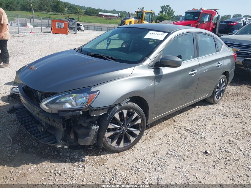 2018 Nissan Sentra, Front End, IAAI, VIN 3N1AB7AP1JY261084 — photo 2