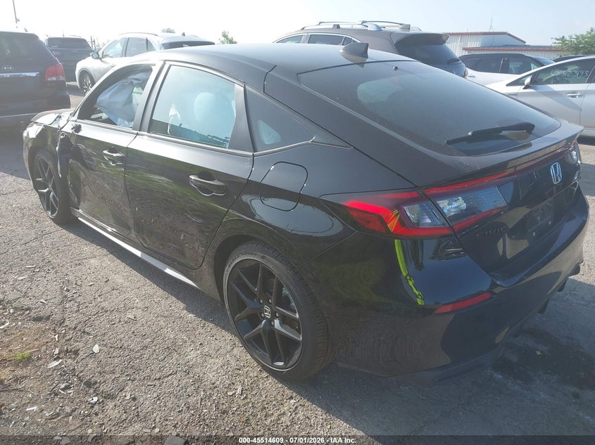 2026 HONDA CIVIC HATCHBACK 2.0L I-4 DI, DOHC, VVT, 150HP