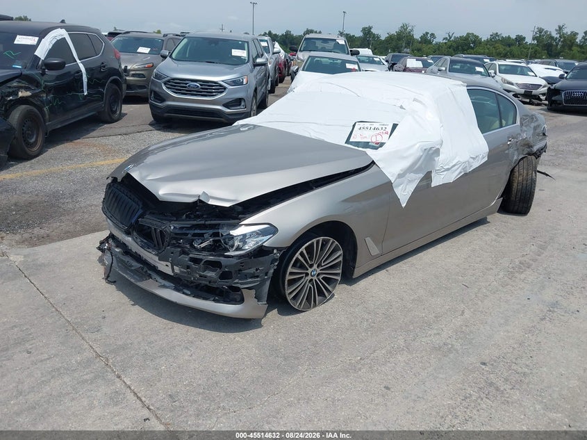 Vin: wbaja5c55kbx87294, lot: 46012848, bmw 530i 20192