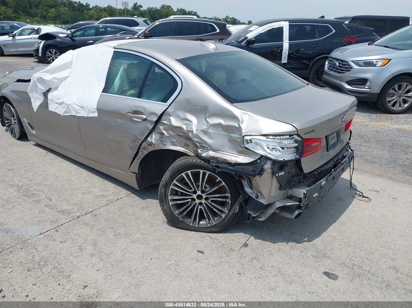 Vin: wbaja5c55kbx87294, lot: 46012848, bmw 530i 20193