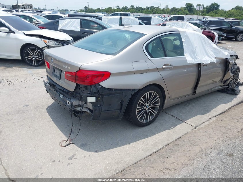 Vin: wbaja5c55kbx87294, lot: 46012848, bmw 530i 20194
