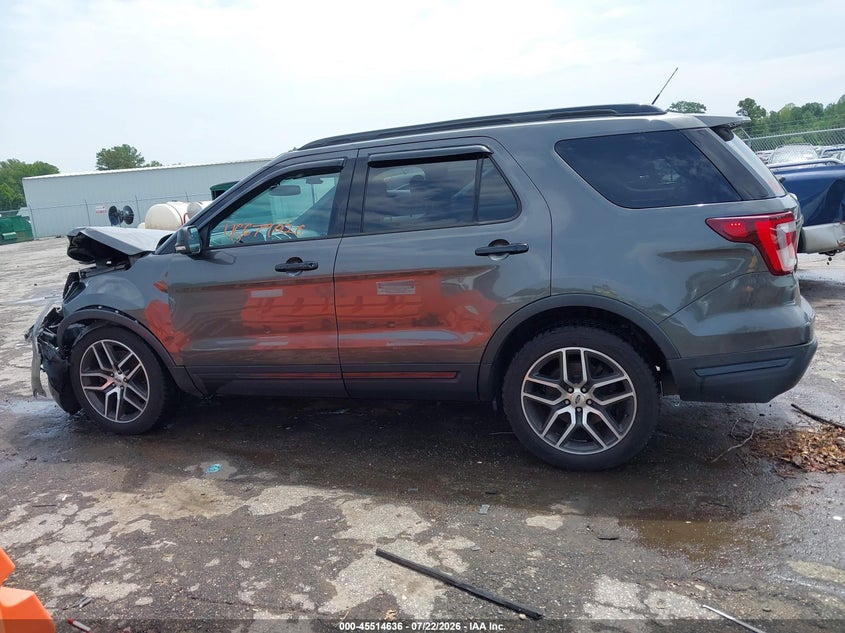 2018 Ford Explorer Limited VIN: 1FM5K8F81JGA43715 Lot: 45514636