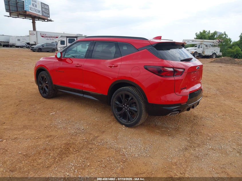 2020 CHEVROLET BLAZER auction photo 3