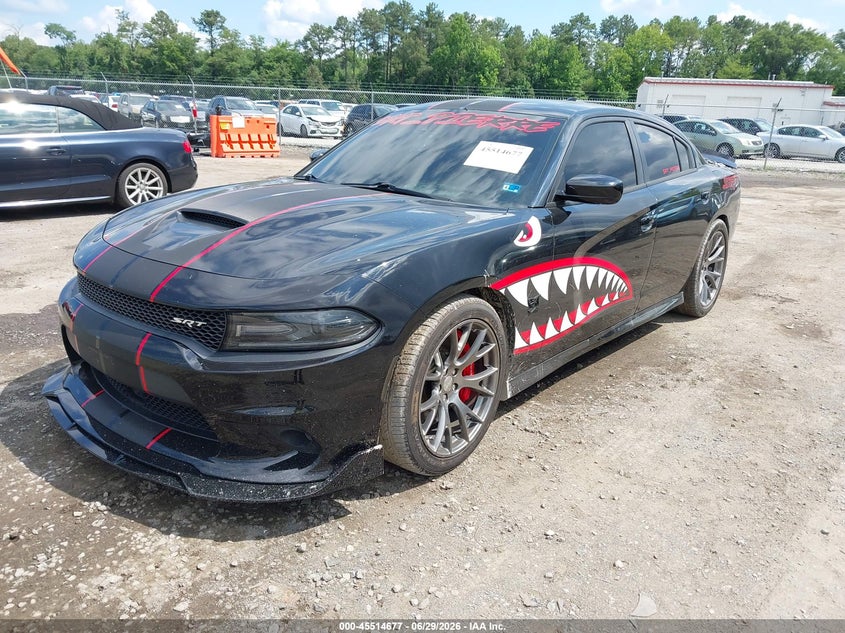2016 Dodge Charger, Rear, IAAI, VIN 2C3CDXEJXGH199225 — photo 2